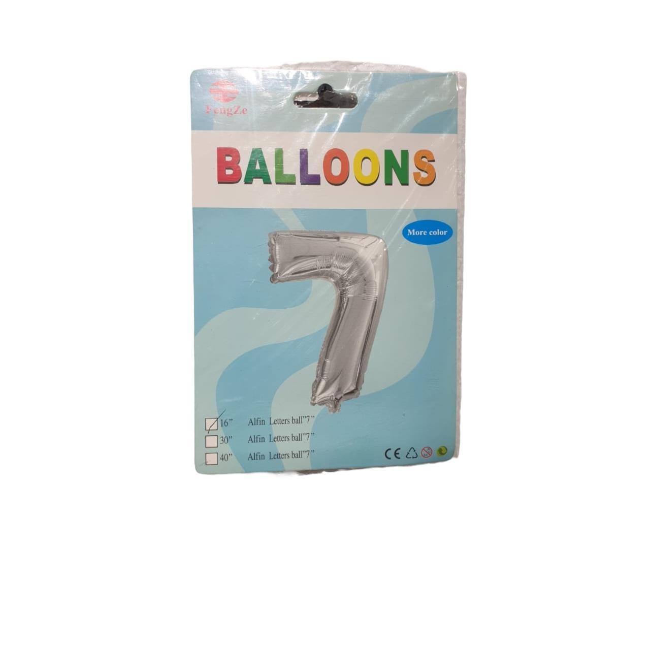 Foil Balloons Numbers