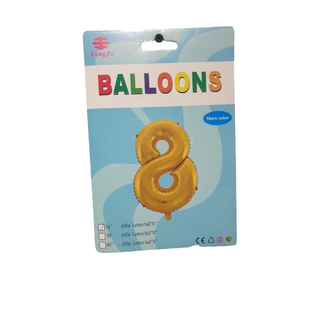 Foil Balloons Numbers