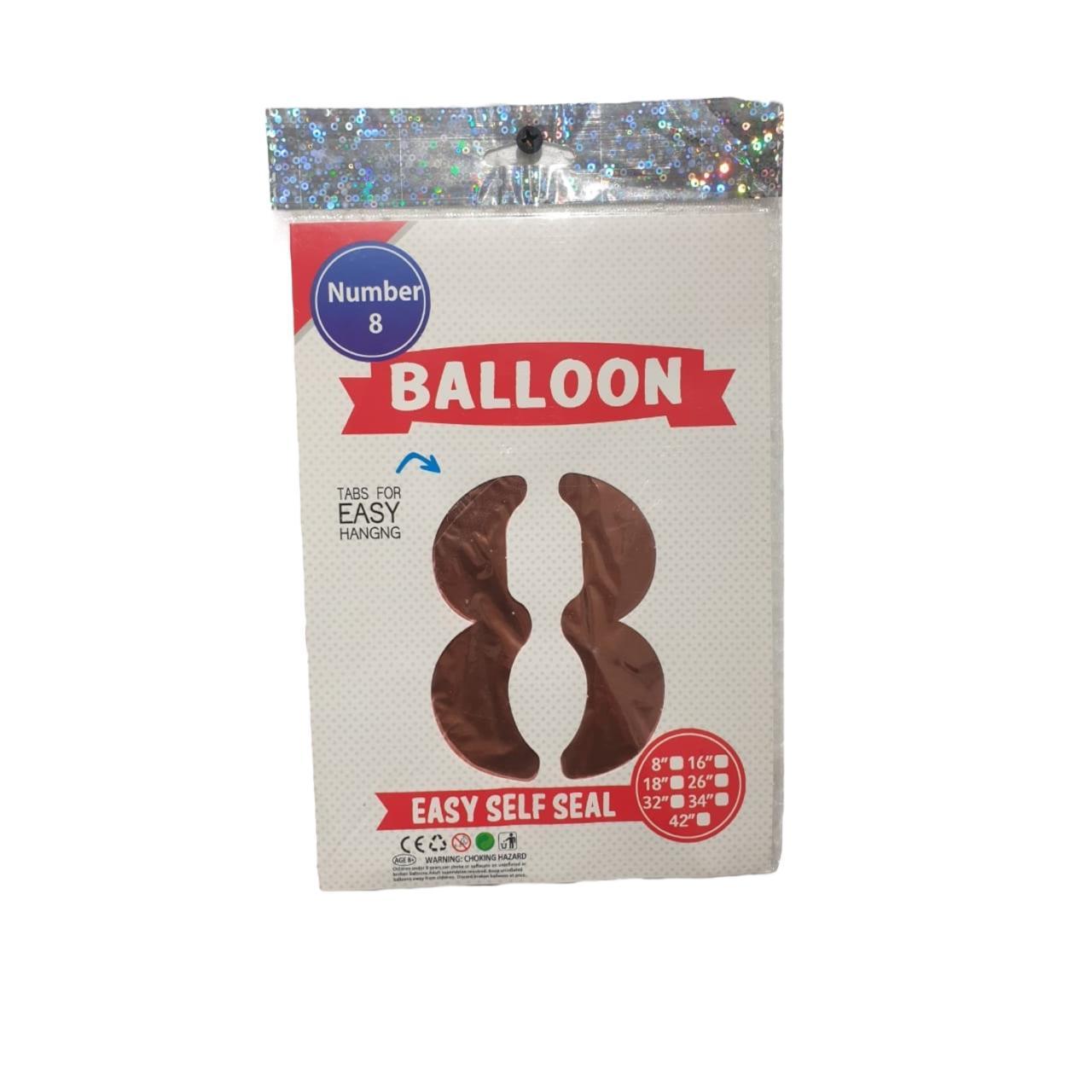 Foil Balloons Numbers