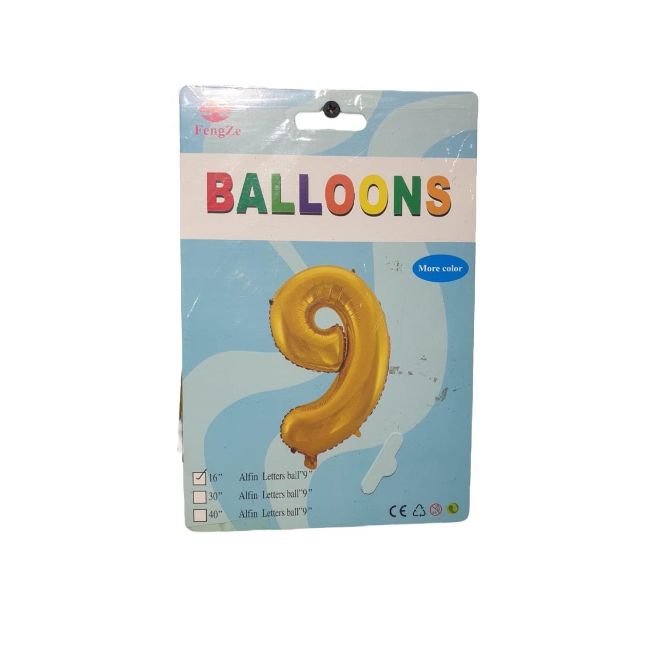 Foil Balloons Numbers