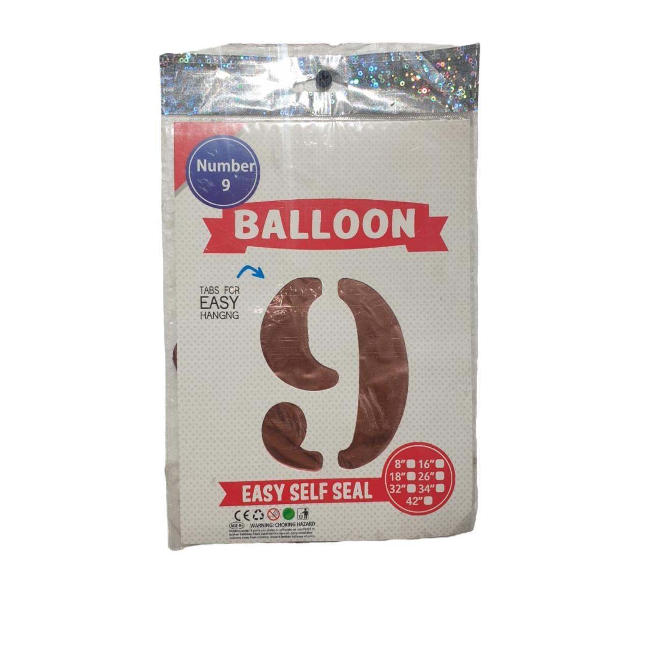 Foil Balloons Numbers