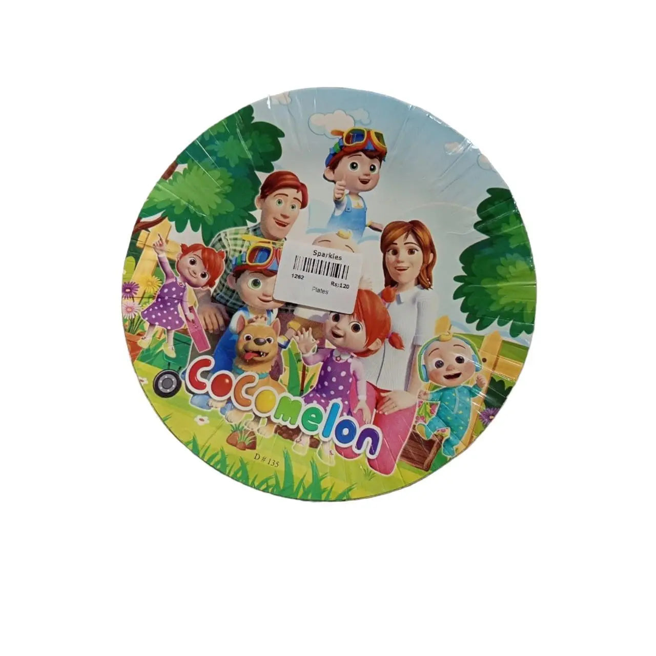 Birthday Plates Sparkles