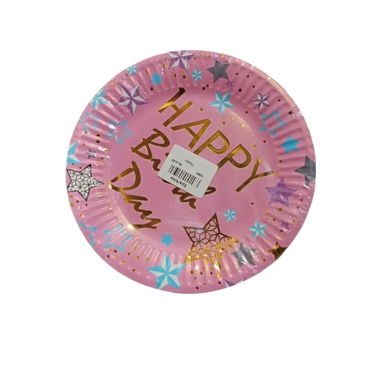 Birthday Plates Sparkles