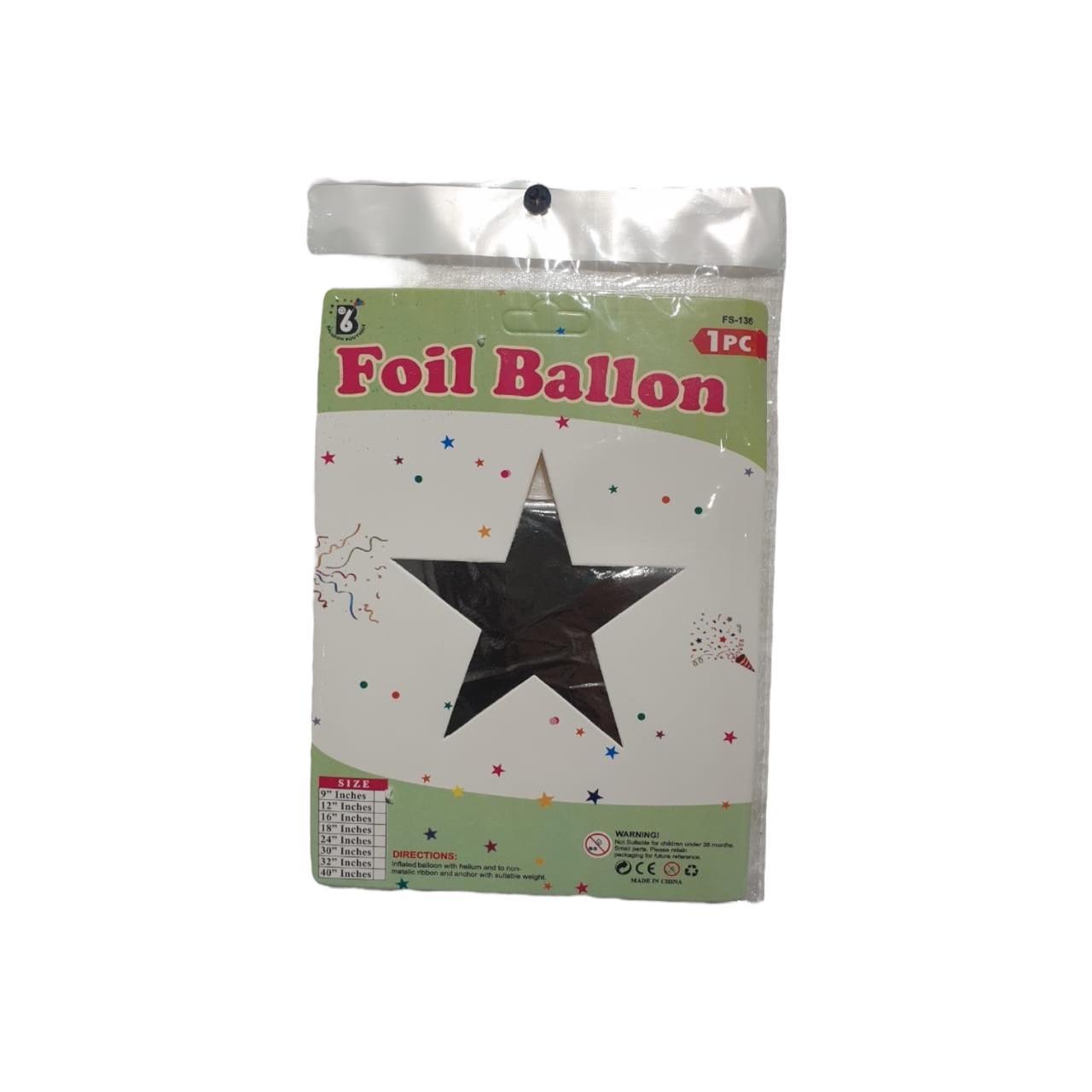 Foil Balloons Heart/Star