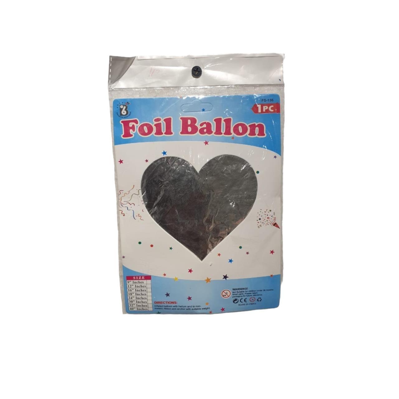 Foil Balloons Heart/Star