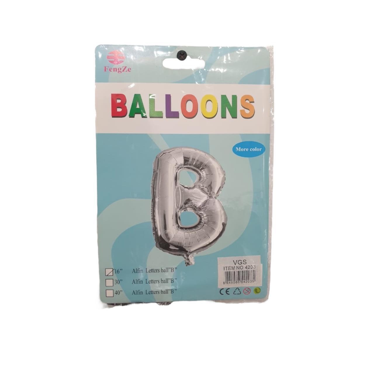 Foil Balloons Alphabets