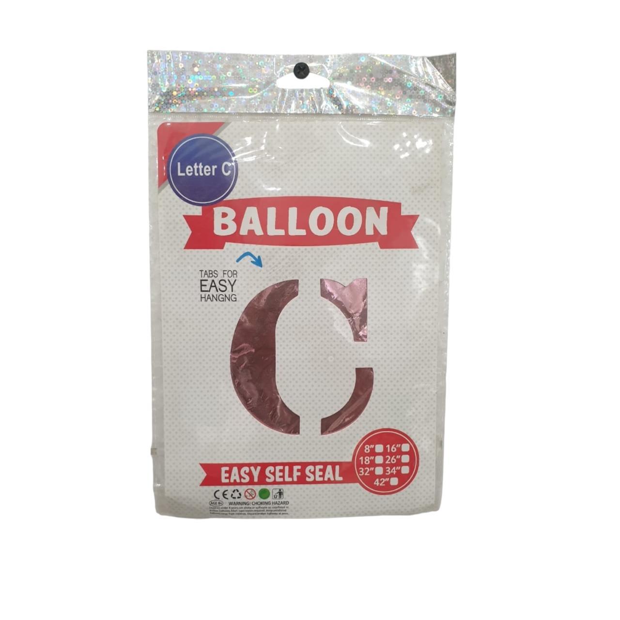 Foil Balloons Alphabets