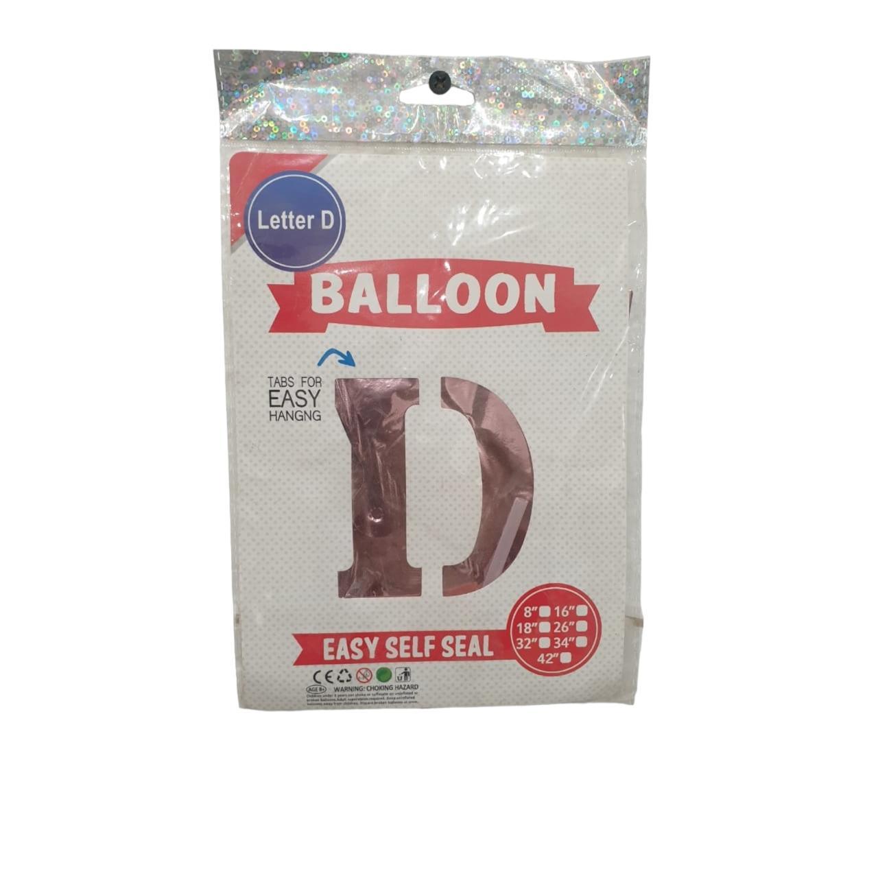 Foil Balloons Alphabets