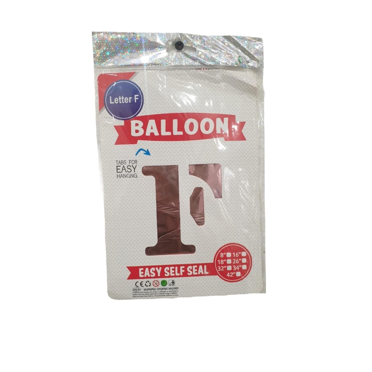 Foil Balloons Alphabets