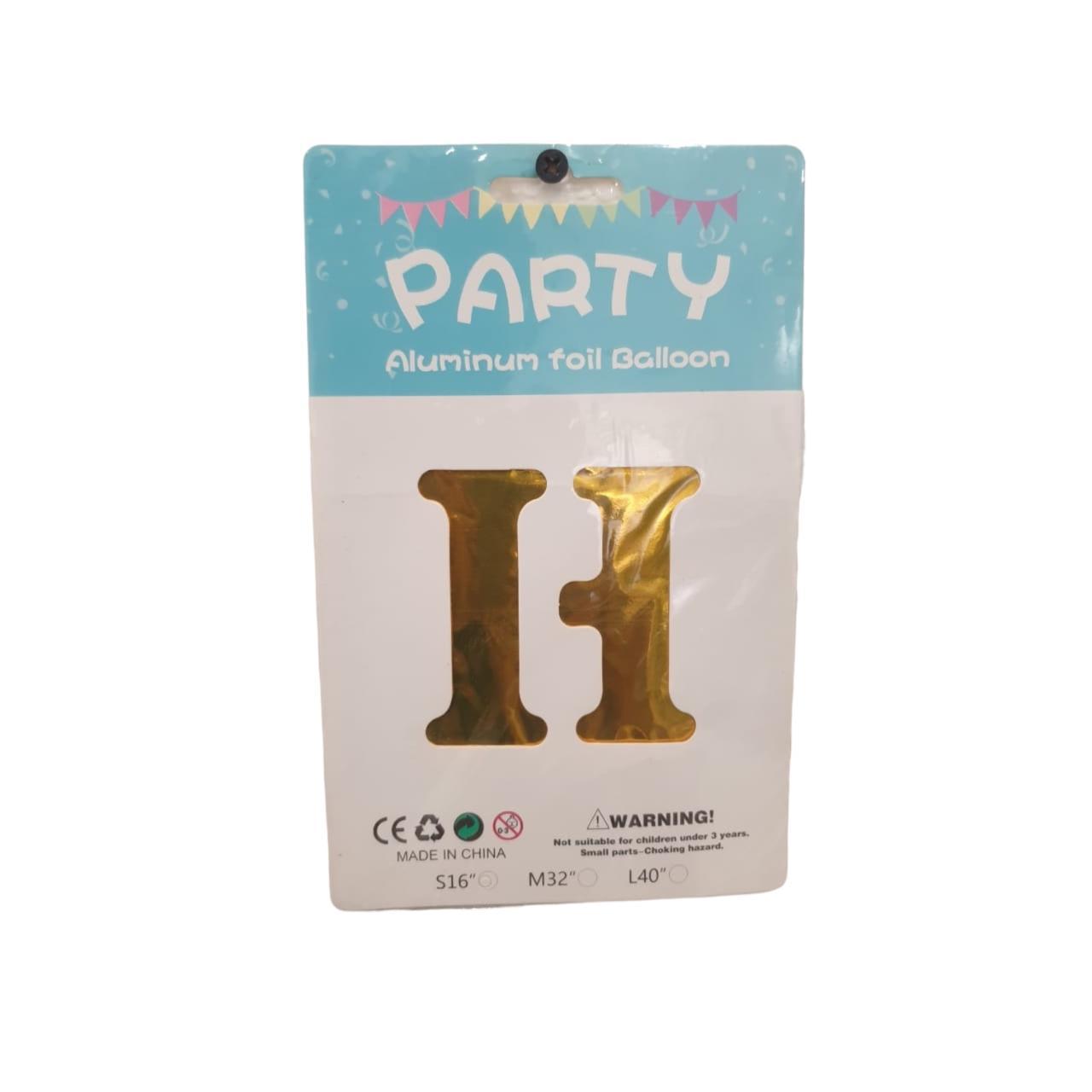 Foil Balloons Alphabets