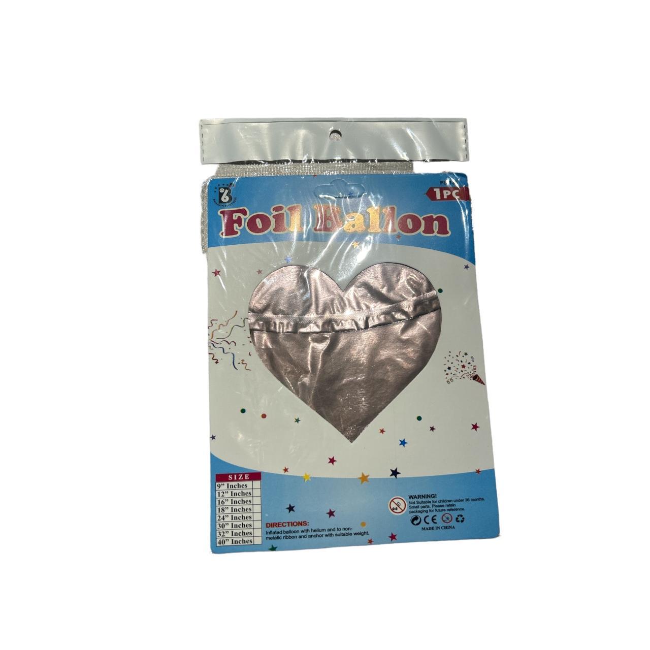 Foil Balloons Heart/Star