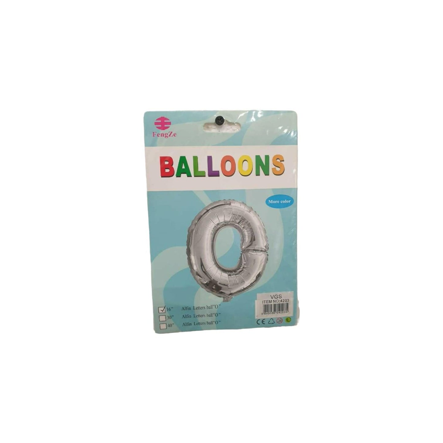 Foil Balloons Alphabets