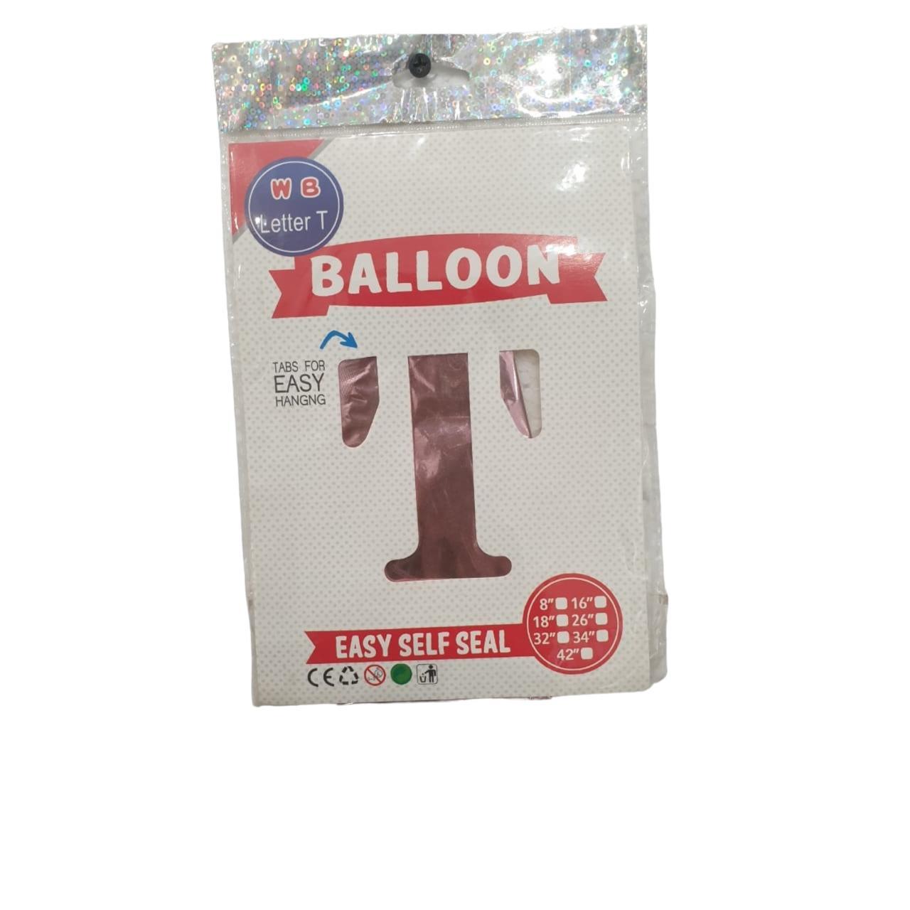 Foil Balloons Alphabets