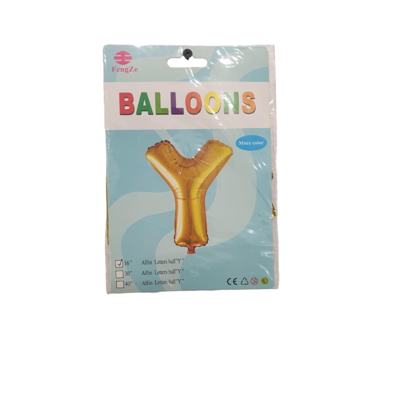 Foil Balloons Alphabets