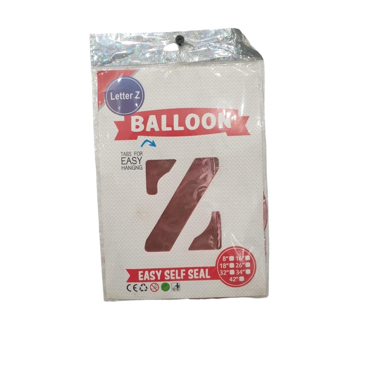 Foil Balloons Alphabets