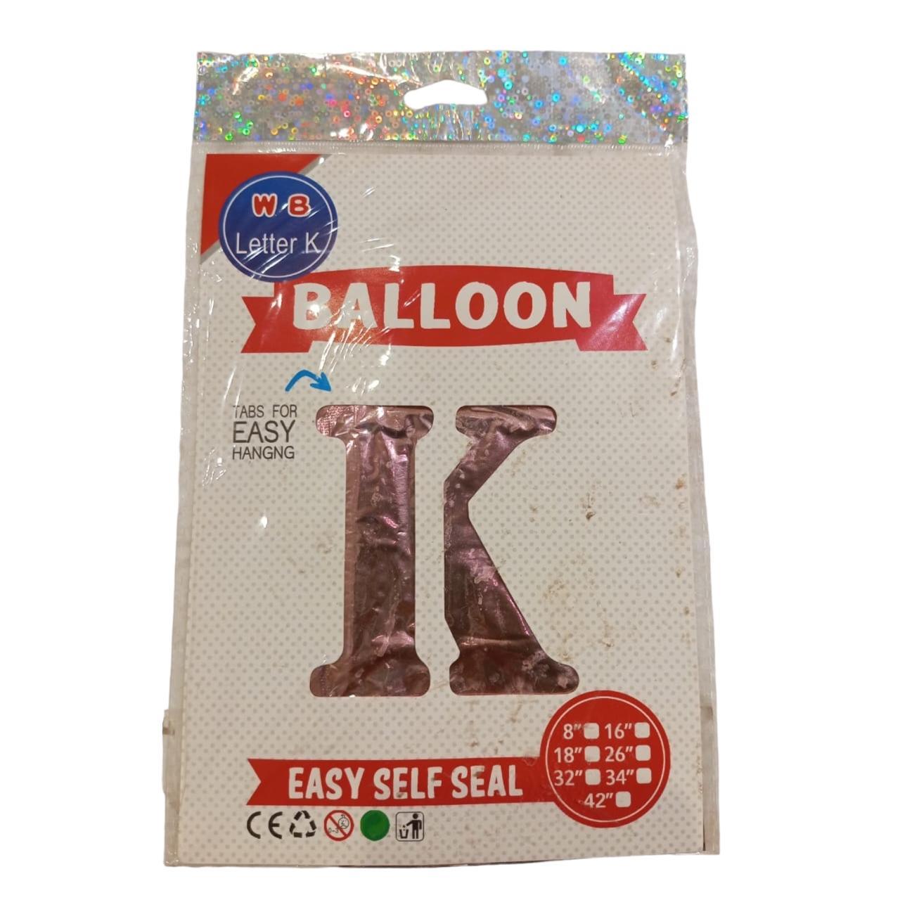 Foil Balloons Alphabets