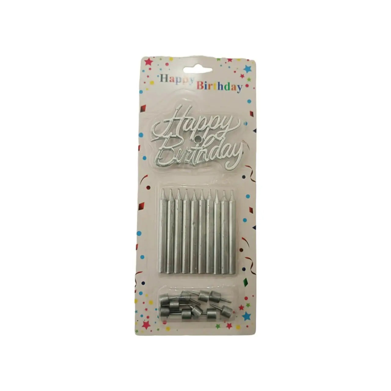 Cake Candles ('Happy Birthday') Sparkles