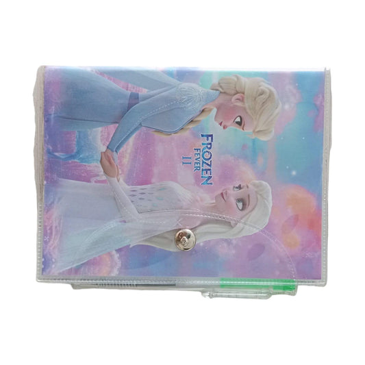 Frozen Note Book/Diary with Gel Pen