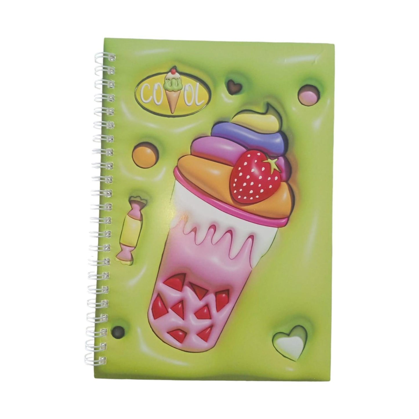 3D Cover Note Books Diaries