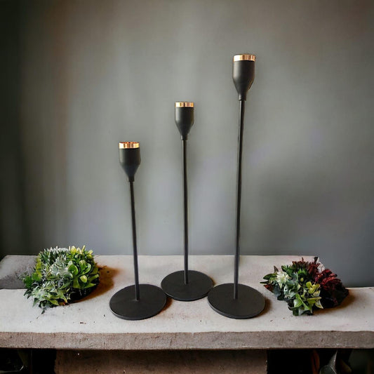 Metal Candle Stand Set (3pcs)