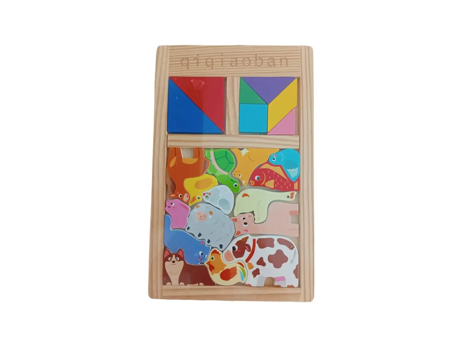 Wooden Puzzle (Qiqiaoban) 1169 Sparkles