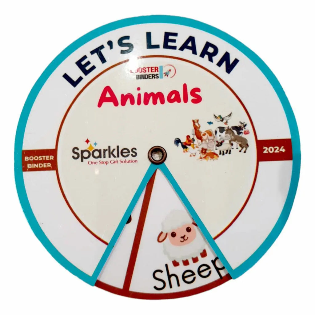 Boosterbinders Spinning Wheel Sparkles