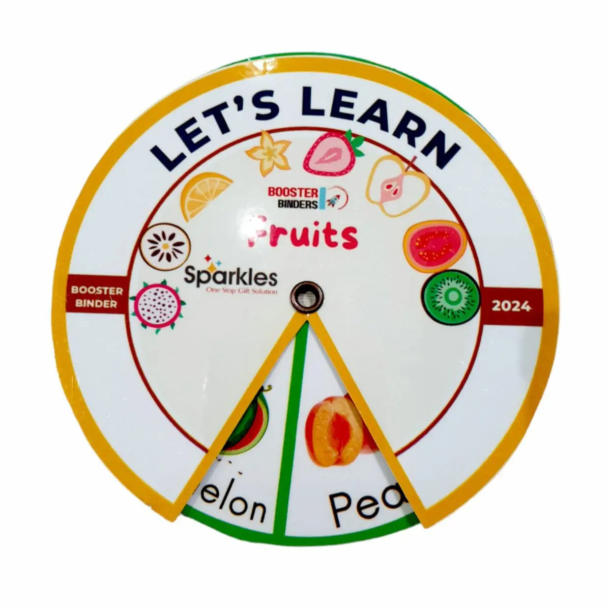 Boosterbinders Spinning Wheel Sparkles