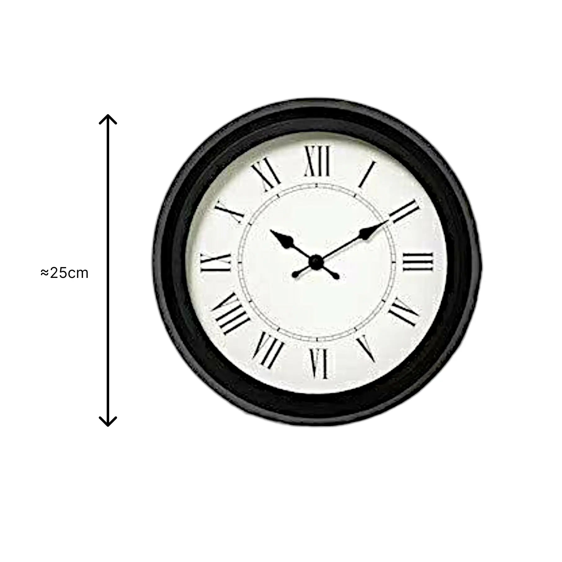 Ikea Nuffra Round Clock Sparkles