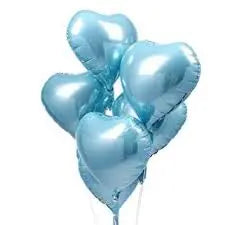 Foil heart shape balloon 10 Sparkles