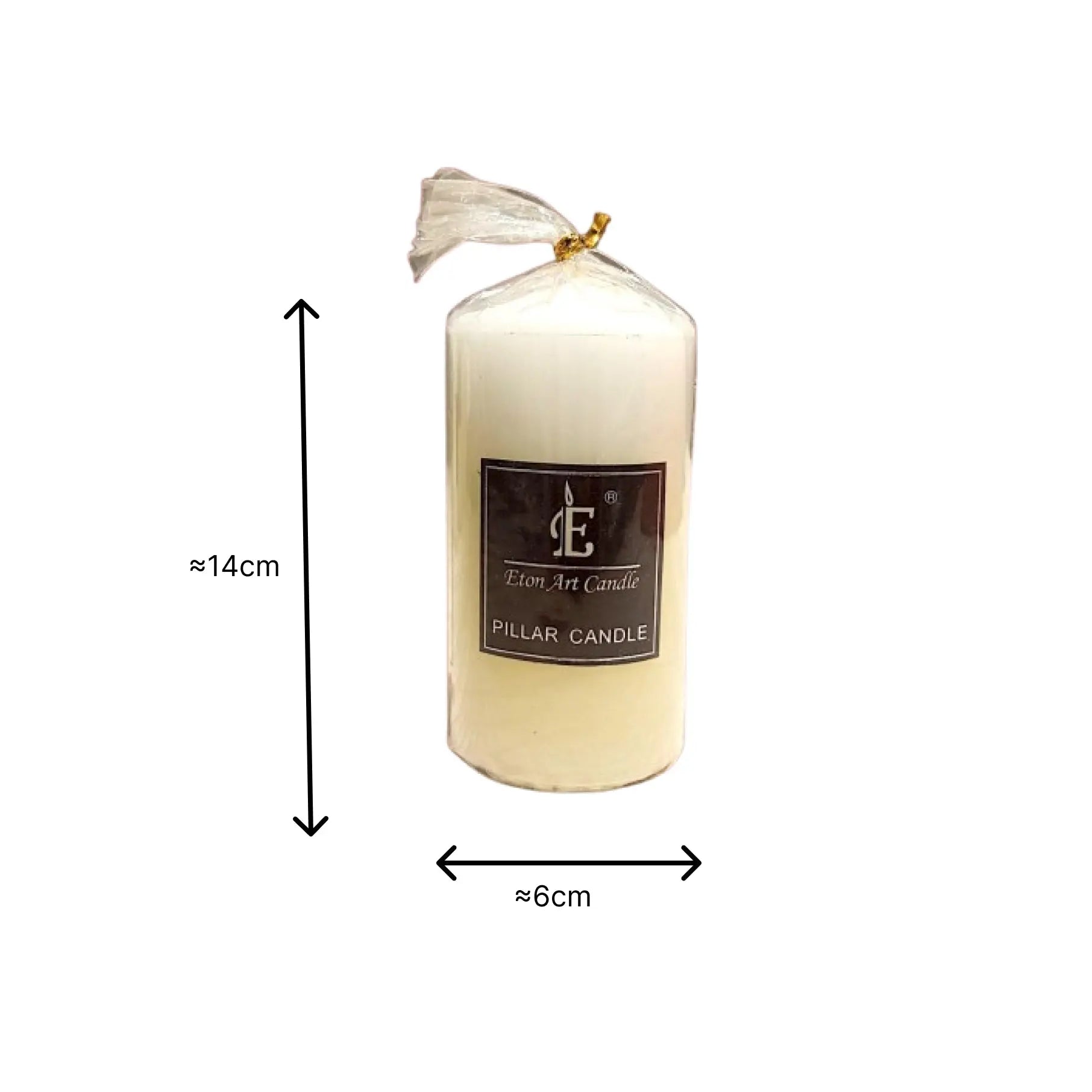 Pillar Candle Sparkles
