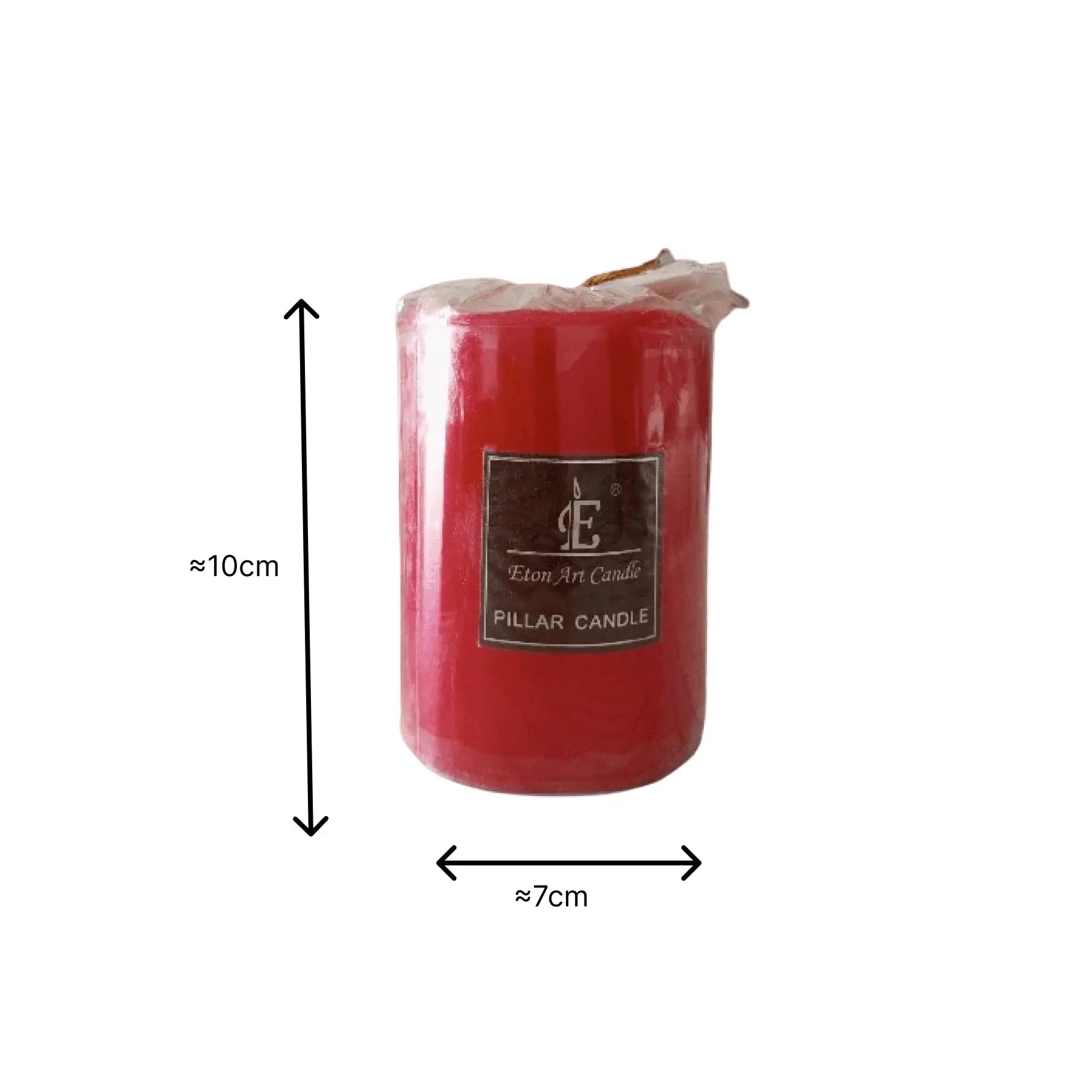 Pillar Candle Sparkles
