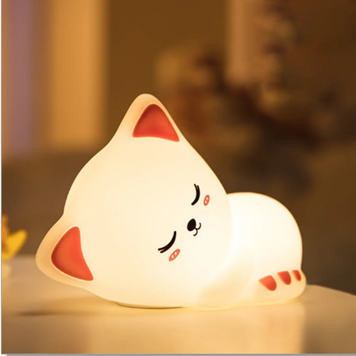 Cozy Cat Night Light