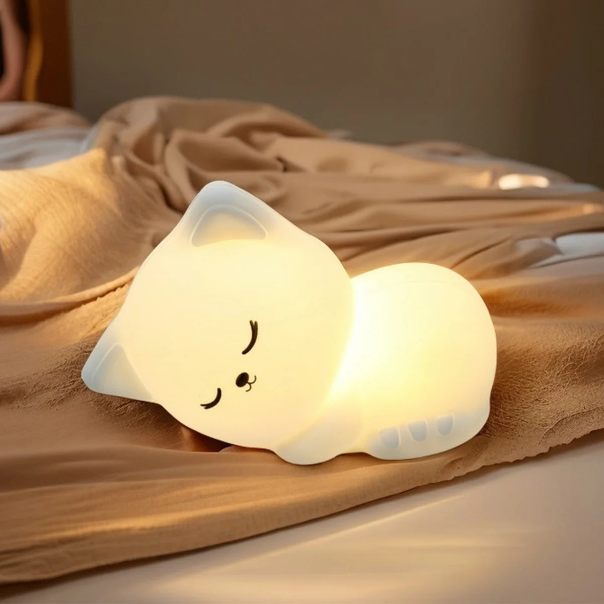 Cozy Cat Night Light
