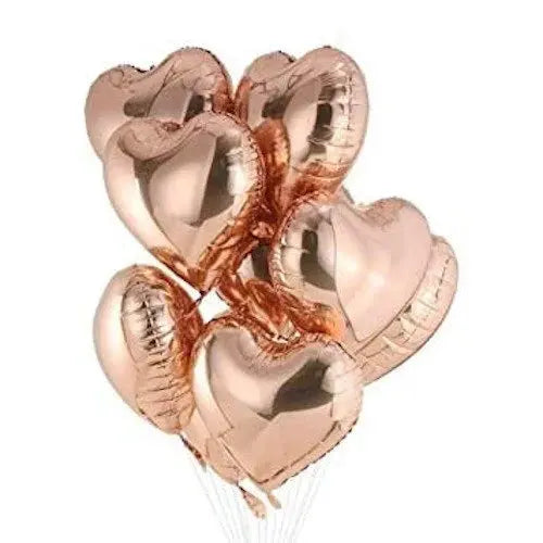 Foil heart shape balloon 10 Sparkles
