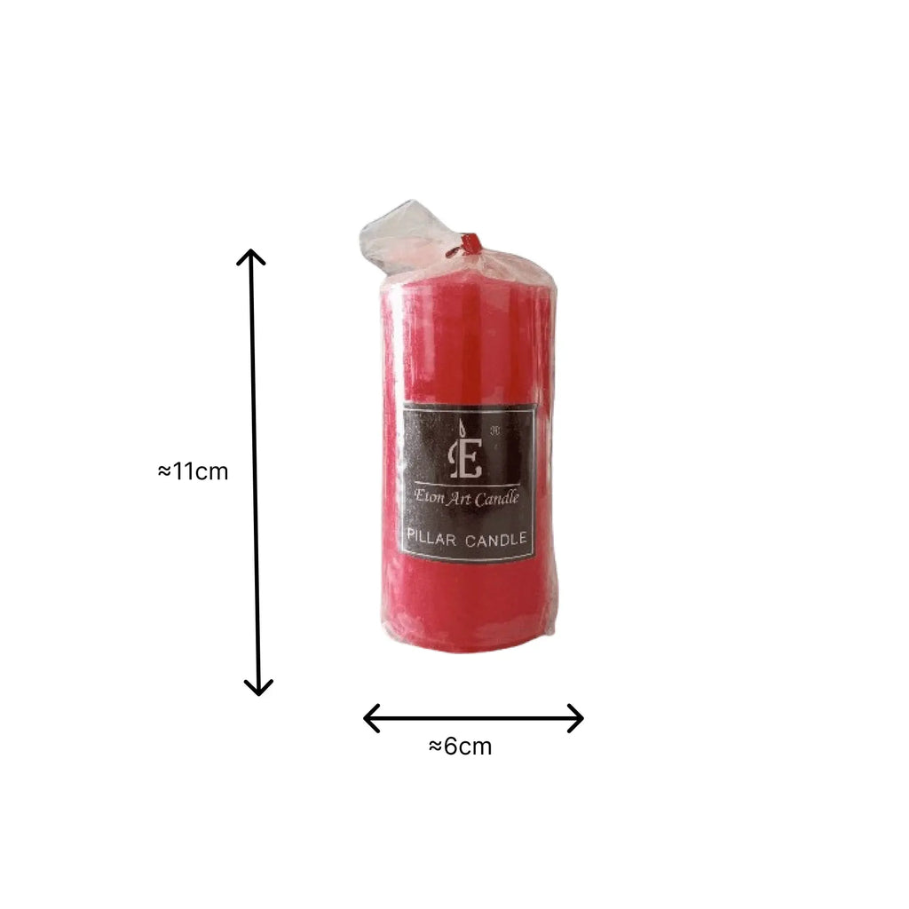 Pillar Candle Sparkles