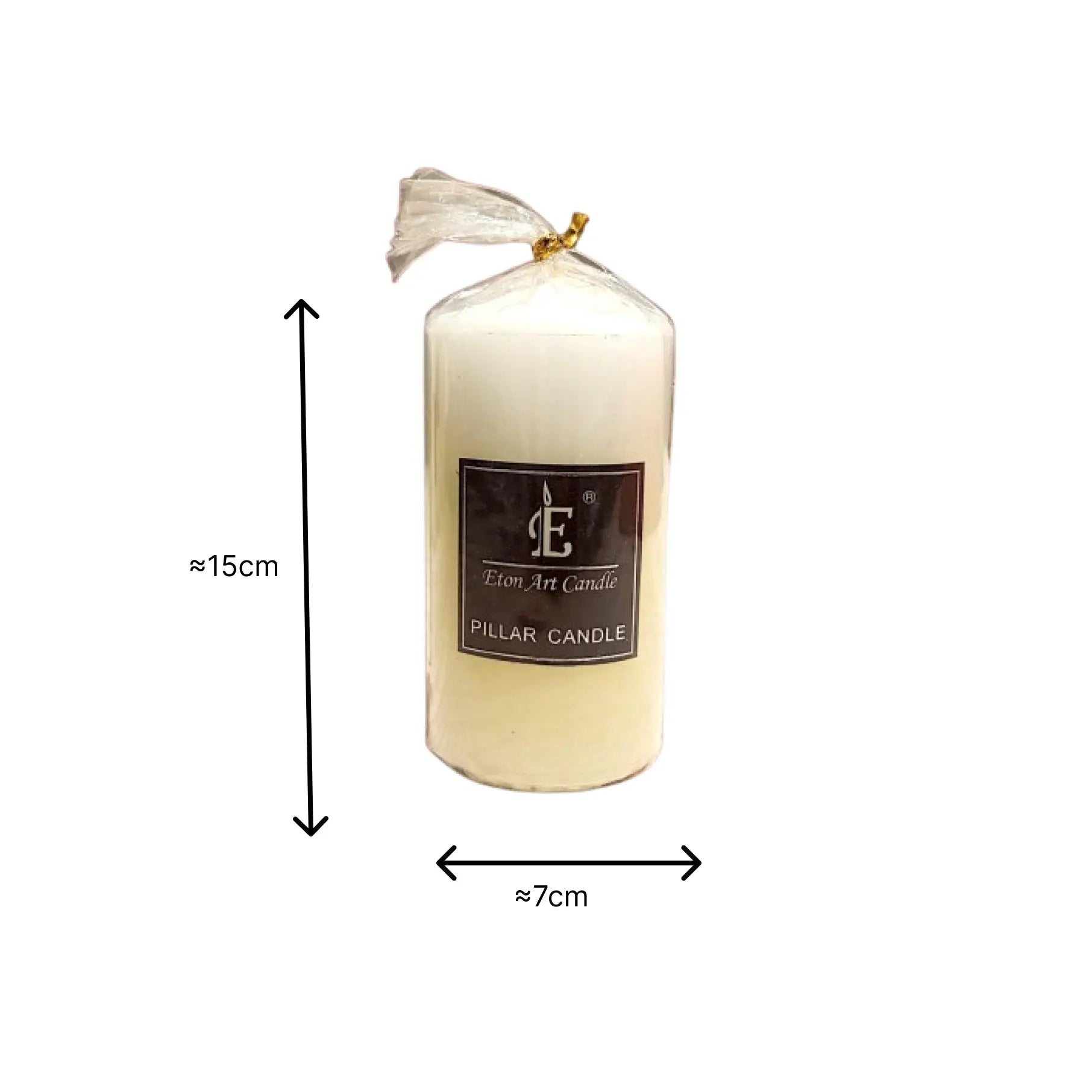 Pillar Candle Sparkles
